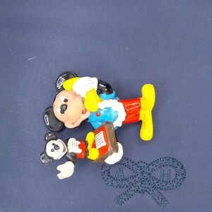Vintage Mickey Mouse figurine small toy mini Mickey